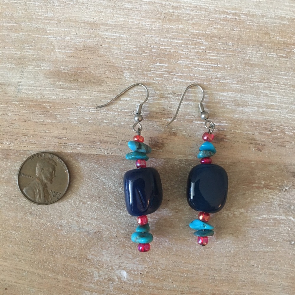 Beaded Dangle Earrings